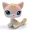 Mini LPS Bobblehead Figure ShortHair Kitten Collectible Mini Pet Toy 2