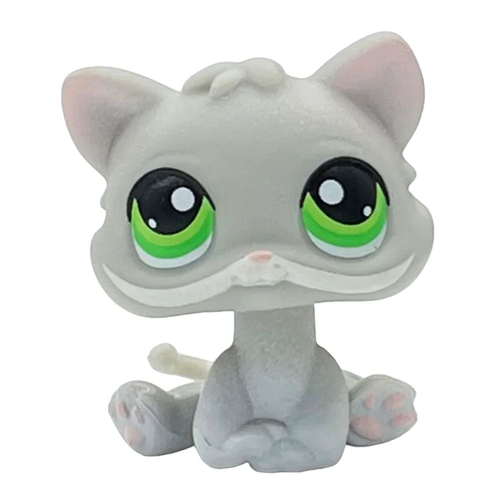 Mini LPS Bobblehead Figure ShortHair Kitten Collectible Mini Pet Toy 3