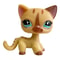 Mini LPS Bobblehead Figure ShortHair Kitten Collectible Mini Pet Toy 5