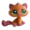 Mini LPS Bobblehead Figure ShortHair Kitten Collectible Mini Pet Toy 6