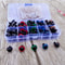 Premium Assorted Plastic Safety Eyes For Toys Dolls 100pcs Mix Sizes For Crafting Amigurumi 4