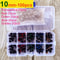Premium Assorted Plastic Safety Eyes For Toys Dolls 100pcs Mix Sizes For Crafting Amigurumi 8