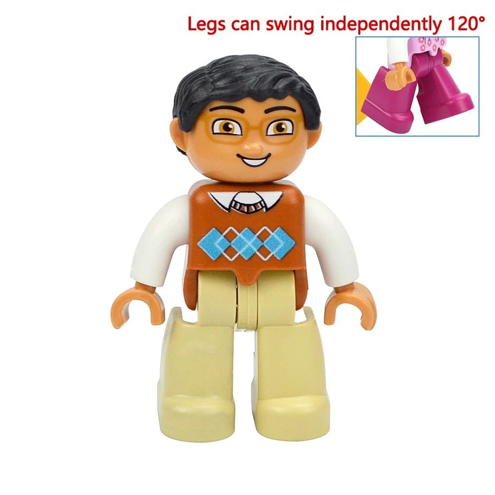 Premium Family Block Figures Compatible Brick Toy Set Large Building Block Figures For Kids Inclu 3