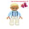 Premium Family Block Figures Compatible Brick Toy Set Large Building Block Figures For Kids Inclu 6
