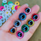 Premium Assorted 3D Plastic Glitter Safety Eyes Crochet Amigurumi Toy Doll Making Kit 20 Pcs Asso 0