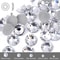 Premium Crystal Hotfix Rhinestones Clear AB Flatback IronOn Sparkle Stones For Clothes DIY 0