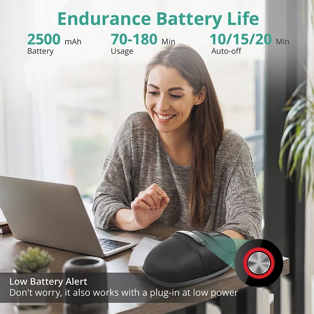 Premium Air Compression Heated Hand Massager For Arthritis Muscle Relief 2