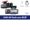 EACE 4K Dual Lens Dash Cam With GPS WiFi Front 1080P Rear Car Camera With 24H Parking Monitor 6