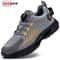 Mens HeavyDuty Safety Work Shoes Safety Work Shoes With AntiSmash Steel Toe AntiPuncture Work Boo 9