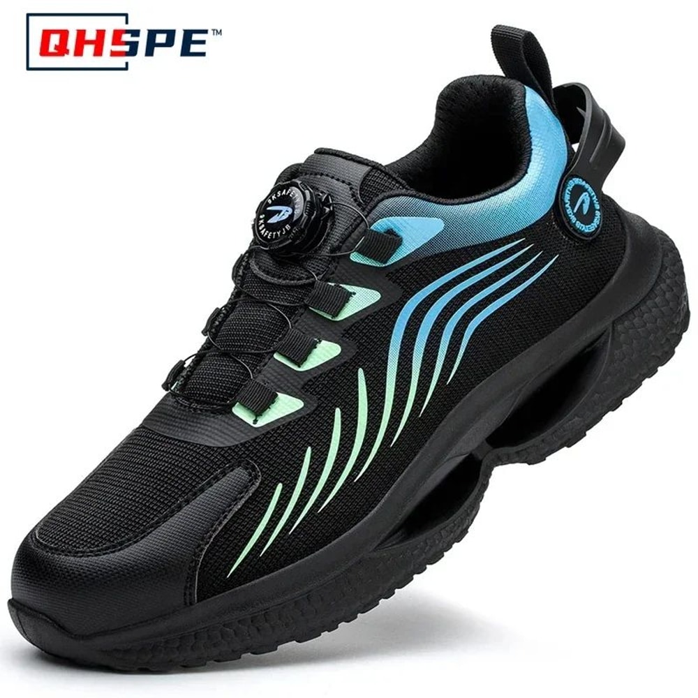 Mens HeavyDuty Safety Work Shoes Safety Work Shoes With AntiSmash Steel Toe AntiPuncture Work Boo 11
