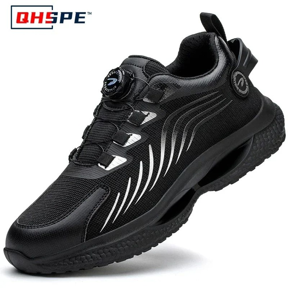 Mens HeavyDuty Safety Work Shoes Safety Work Shoes With AntiSmash Steel Toe AntiPuncture Work Boo 15