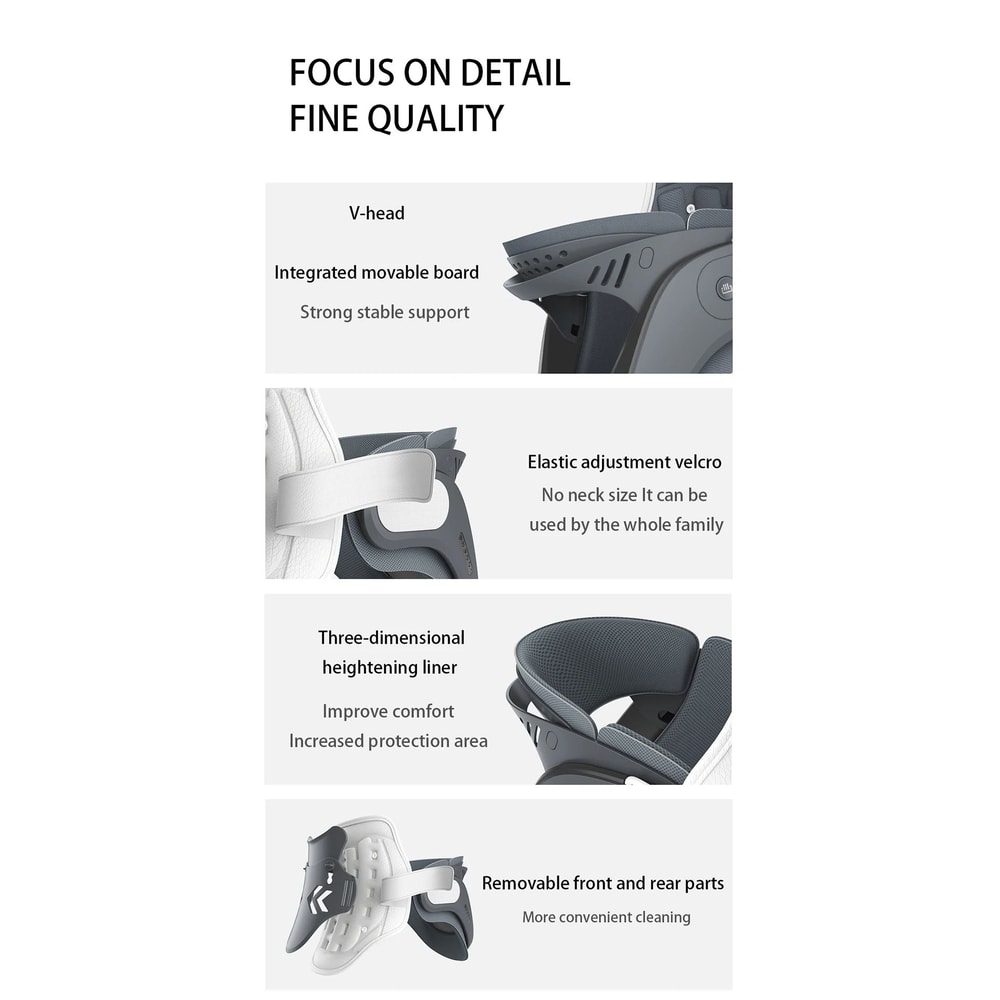 Premium Inflatable Neck Traction Device Cervical Stretcher For Pain Relief Posture Support 5