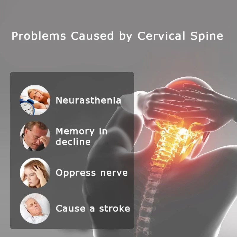 Advanced Cervical Relief Inflatable Neck Traction Posture Support Device 3