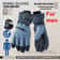 AllWeather Thermal Waterproof Winter Cycling Ski Gloves Unisex Warm Touch Screen Grip Gloves 6
