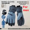 AllWeather Thermal Waterproof Winter Cycling Ski Gloves Unisex Warm Touch Screen Grip Gloves 6