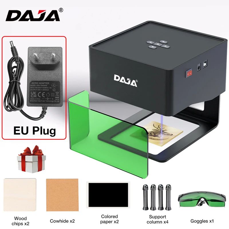 DAJA DJ6 Pro Mini Portable Laser Engraver Bluetooth DIY CNC Engraving Machine 6