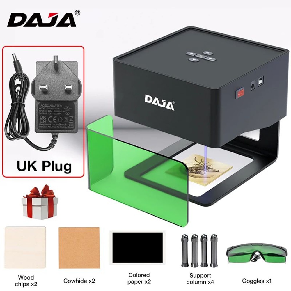 DAJA DJ6 Pro Mini Portable Laser Engraver Bluetooth DIY CNC Engraving Machine 8