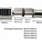 Bluetooth WiFi Smart Lock Cylinder APP Controlled Keyless Entry Security Lock With RFID Keypad 4