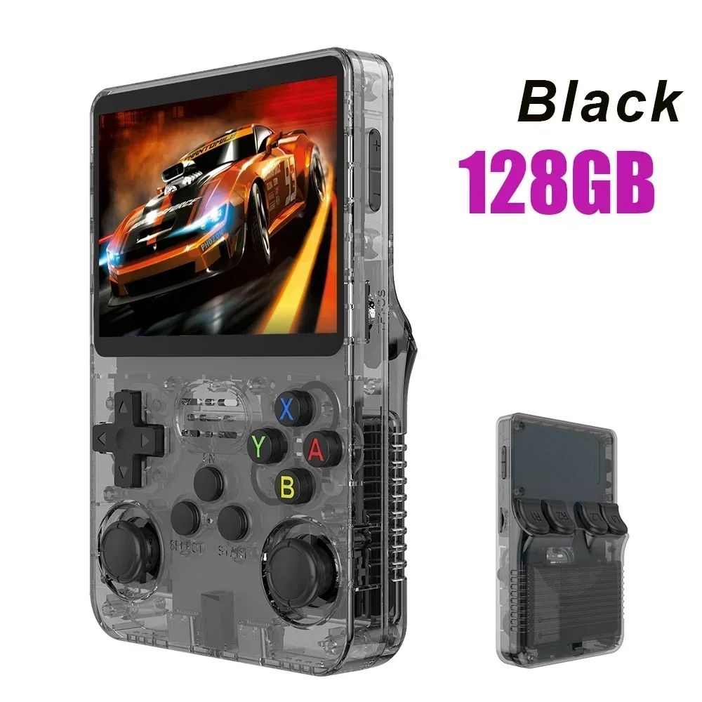 R36S Retro Portable Gaming Console 128GB Linux Handheld Classic Games Player 10