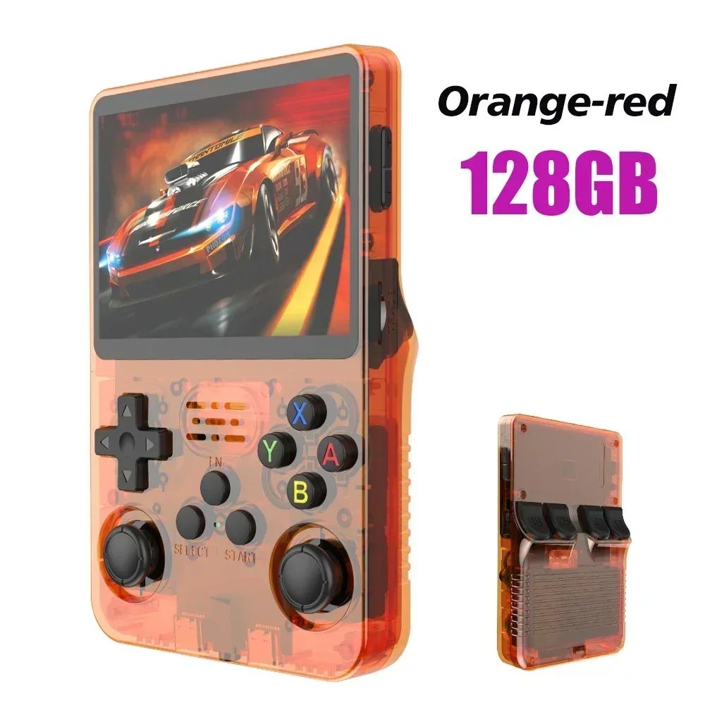 R36S Retro Portable Gaming Console 128GB Linux Handheld Classic Games Player 11