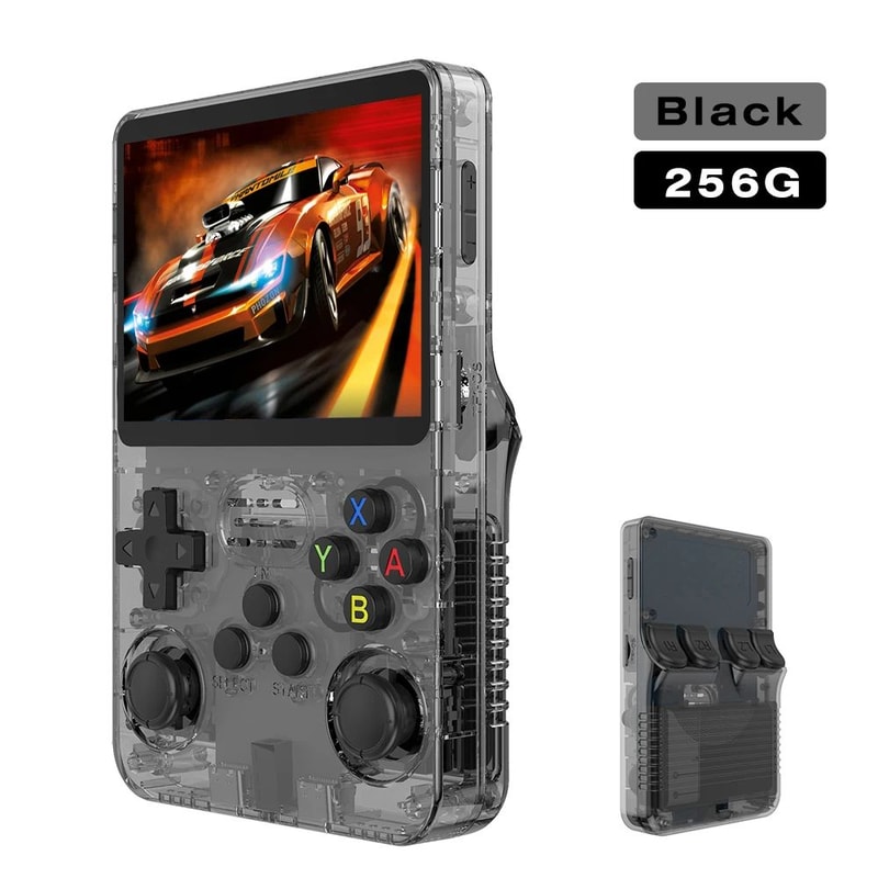 R36S Retro Portable Gaming Console 128GB Linux Handheld Classic Games Player 16