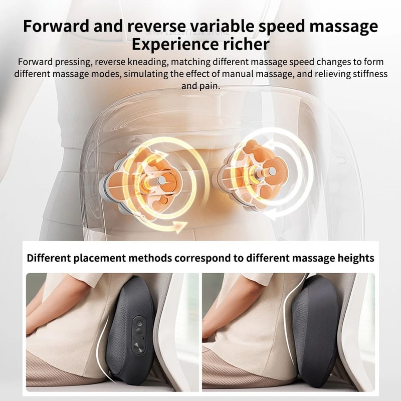 Xiaomi Mijia Smart Waist Massager With Hot Compress App Control Lumbar Support 2