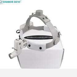 premium dental led headlight with adjustable brightness dental lamp & precision spot control