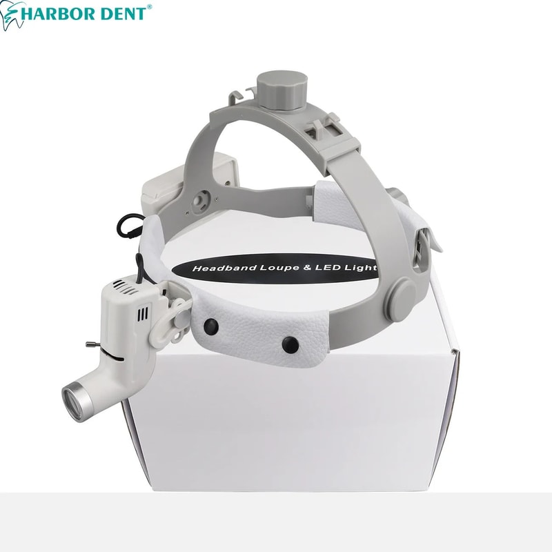 Premium Dental LED Headlight With Adjustable Brightness Dental Lamp Precision Spot Control 0