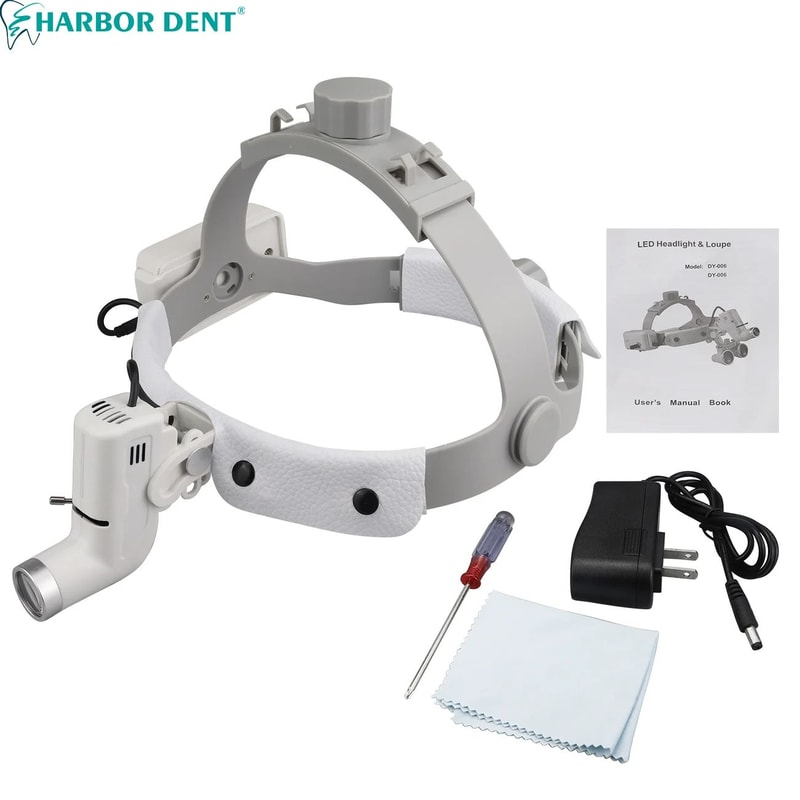 Premium Dental LED Headlight With Adjustable Brightness Dental Lamp Precision Spot Control 4