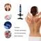 6Level Manual Chiropractic Adjusting Tool With 4 Heads Handheld Spine Posture Massager 0