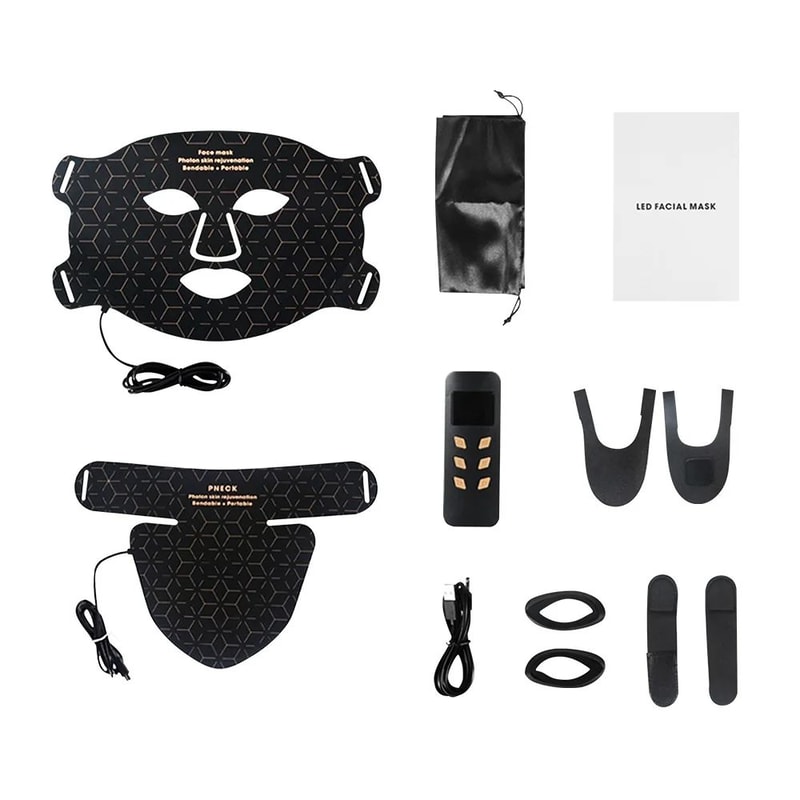 Advanced LED Phototherapy Facial Neck Rejuvenation Mask 240LED Infrared Skin Renewal Technology 8