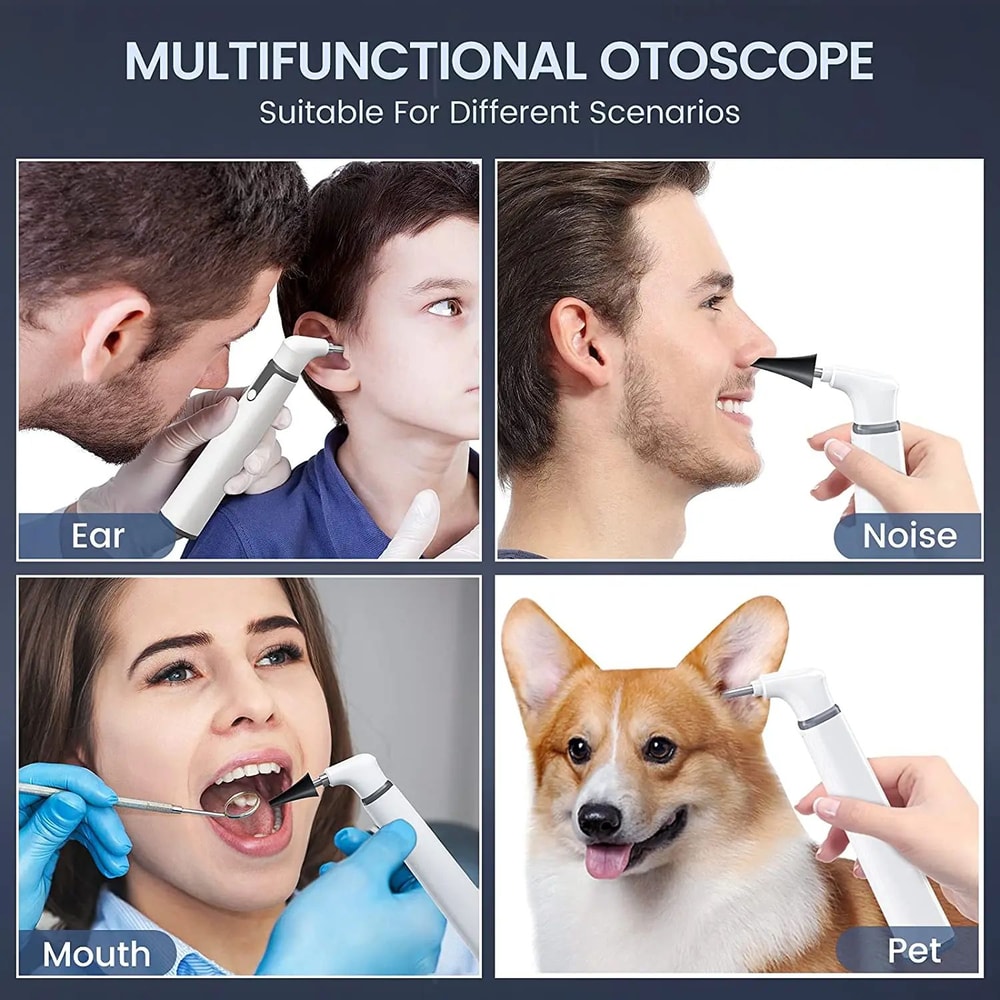 Premium Wireless Ear Inspection Camera Otoscope With WiFi Ear Scope DualView 720P HD For Safe Home 3
