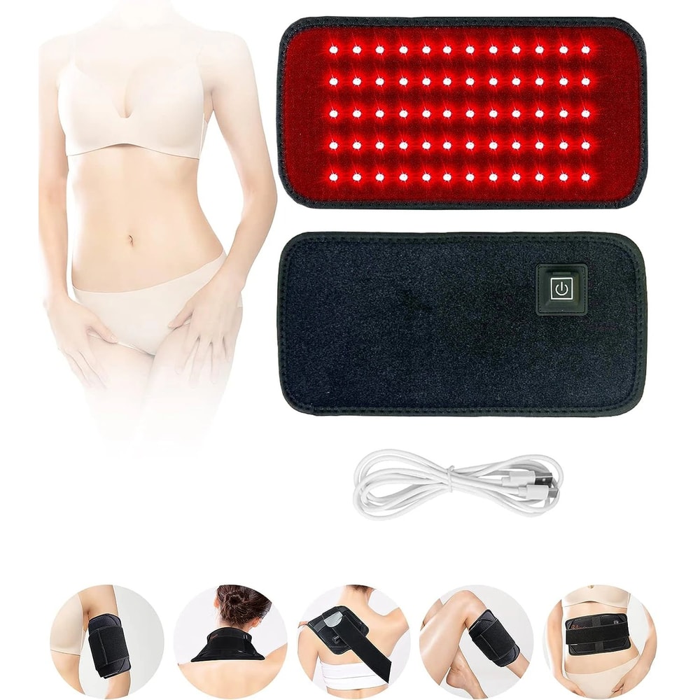 Advanced Red Infrared Light Therapy Belt For Waist Slimming Pain Relief 0