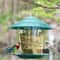 Clear Window Bird Feeder House Hanging Wild Bird Feeding Station For Seeds Nuts Peanuts 0