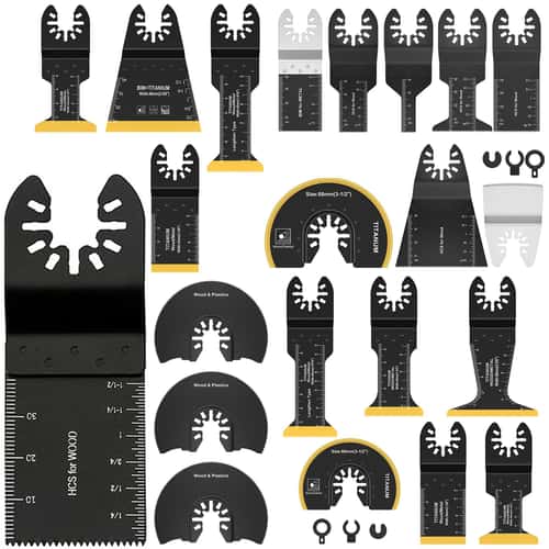 Universal Oscillating Saw Blades Multi-Material Quick-Release Multi Tool Blade Set