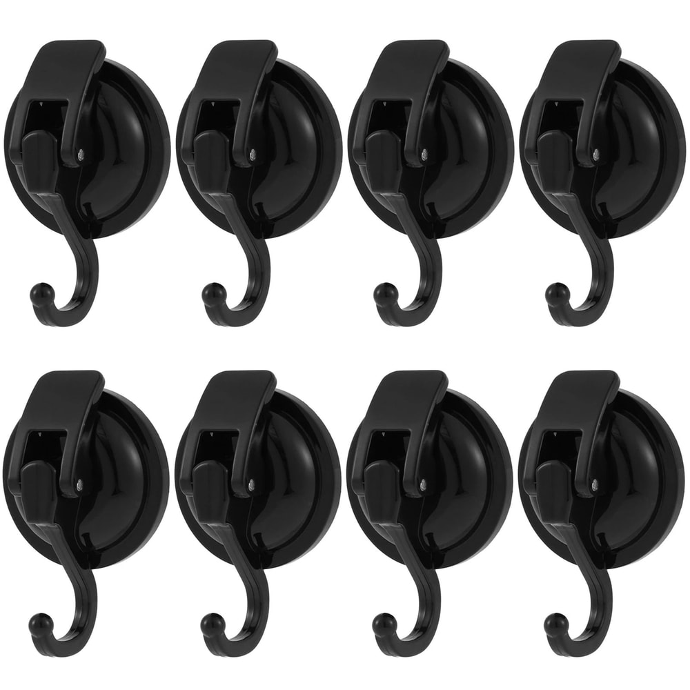 HeavyDuty Suction Cup Hooks 2Pack NoDrill Shower Kitchen Vacuum Hooks 13