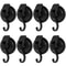 HeavyDuty Suction Cup Hooks 2Pack NoDrill Shower Kitchen Vacuum Hooks 13