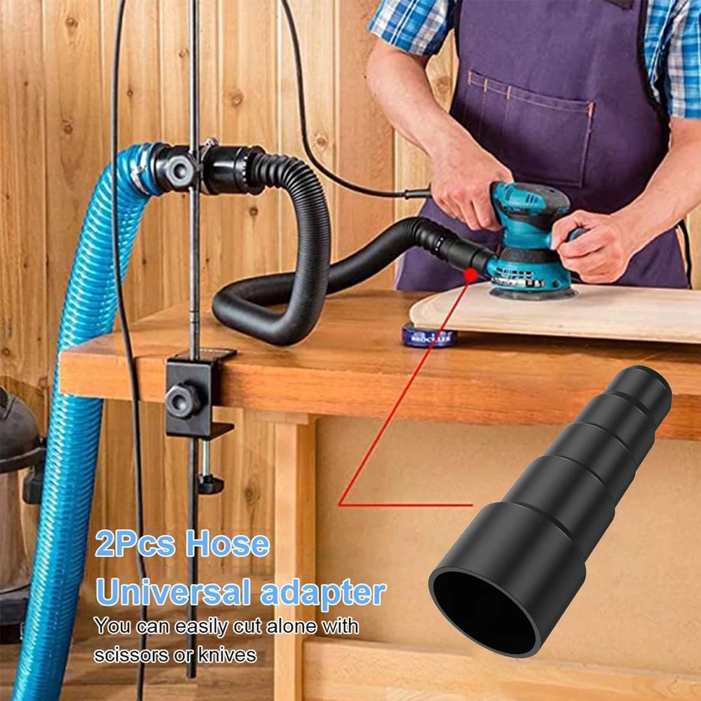 Universal Vacuum Hose Adapter Set MultiSize Vacuum Cleaner Hose Connector 2350mm 1