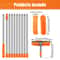ExtendReach Pro 2in1 Telescopic Window Cleaning Kit With DoubleSided Squeegee 5