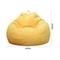 Premium Plush Large Bean Bag Cover Lazy Seat Chair Sofa Lounger No Filler 12