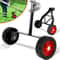 Premium Adjustable Lawn Mower Support Wheel Trimmer Support Attachment For Weed Cutter 0