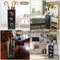 Freestanding Metal Umbrella Stand With Hollowdrain Design Entryway Umbrella Cane Holder 4