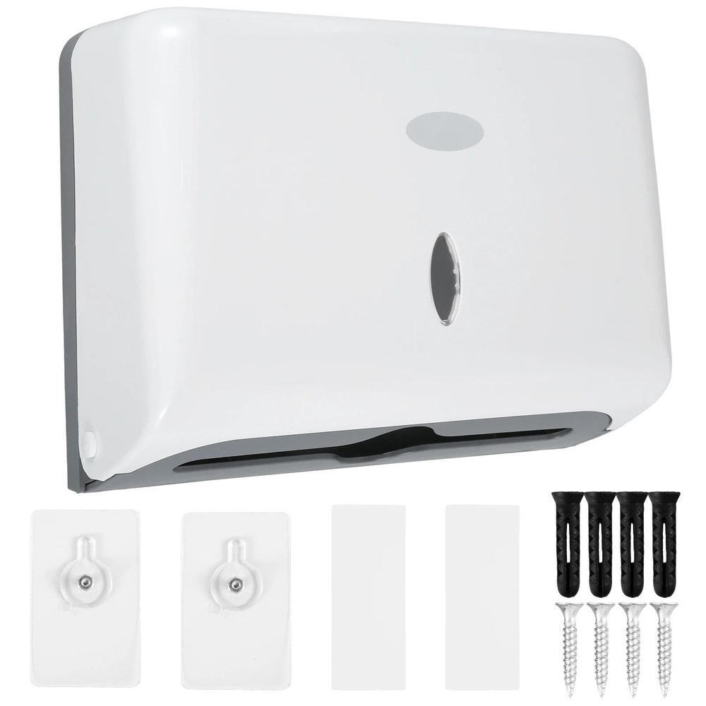 PunchFree Wall Mount Paper Towel Dispenser For Multifold TriFold Towels QuickOpen Refill Box 7