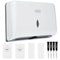 PunchFree Wall Mount Paper Towel Dispenser For Multifold TriFold Towels QuickOpen Refill Box 7