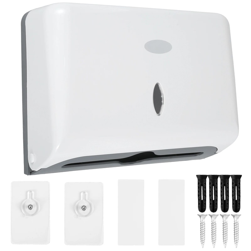 PunchFree Wall Mount Paper Towel Dispenser For Multifold TriFold Towels QuickOpen Refill Box 7