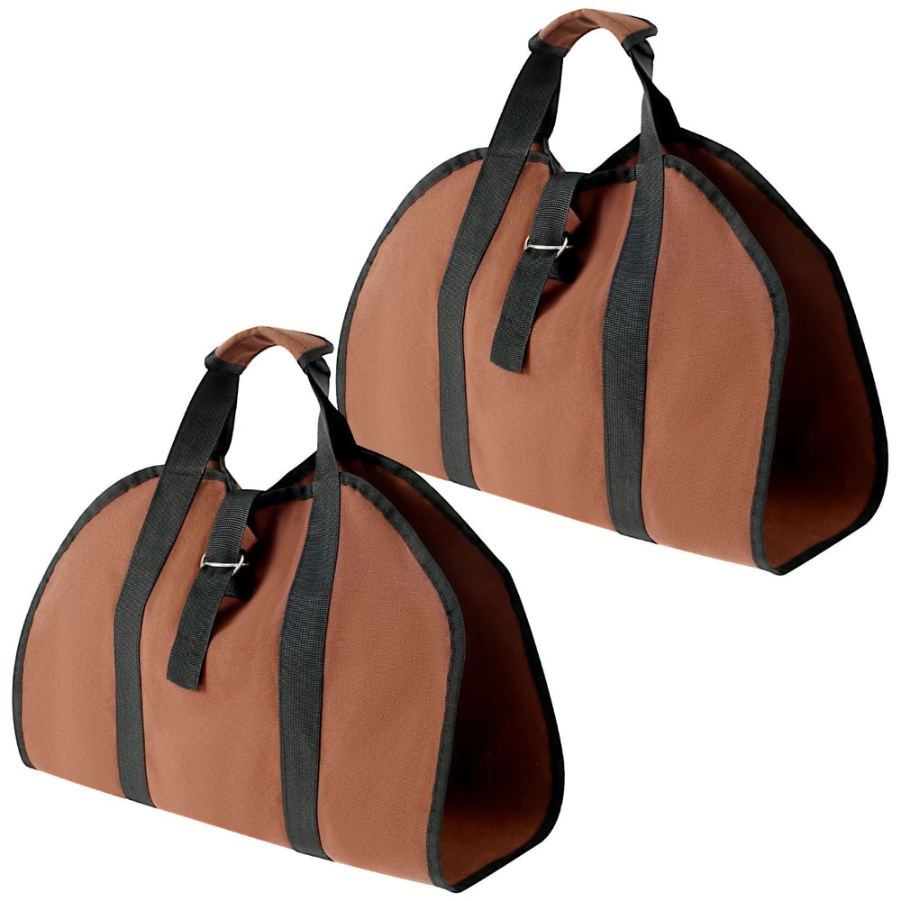 Heavy Duty Firewood Carrier Bag Oxford Cloth Log Carrier Tote With Reinforced Handles 9