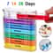 728 Day Pill Organizer With Compartments Weekly Monthly Medicine Storage Box For Daily Tablet Man 5