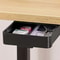 Hidden SlideOut Under Desk Drawer Organizer SelfAdhesive Desk Storage Tray 3