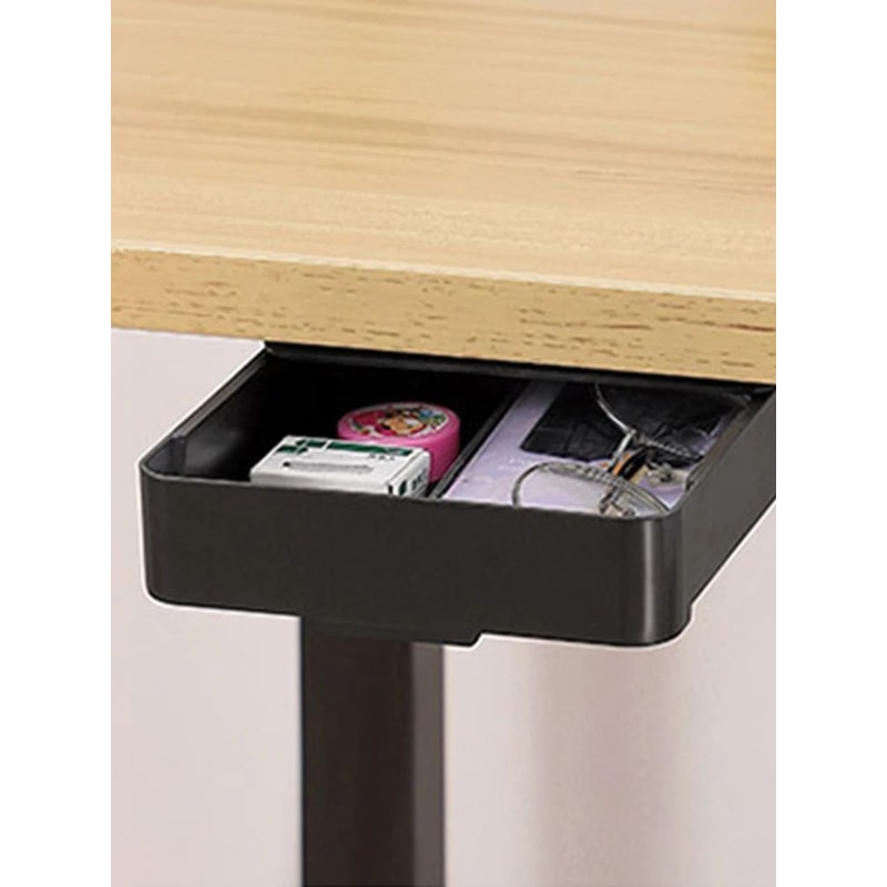Hidden SlideOut Under Desk Drawer Organizer SelfAdhesive Desk Storage Tray 3