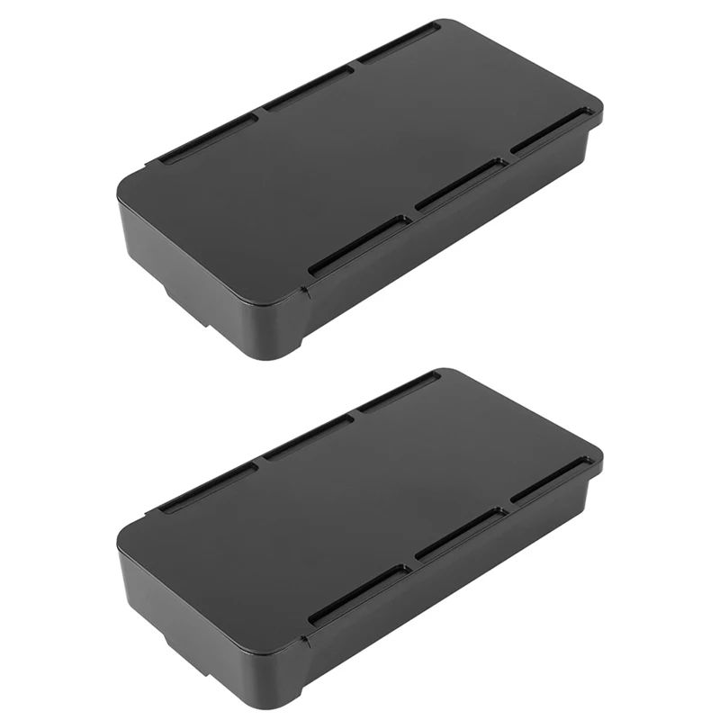 Hidden SlideOut Under Desk Drawer Organizer SelfAdhesive Desk Storage Tray 8